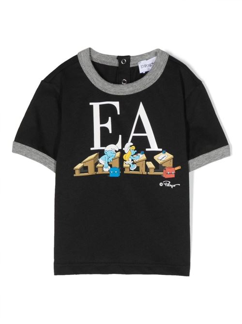 T-shirt neonato puffi EMPORIO ARMANI KIDS | 6RHTJN3J52Z0920